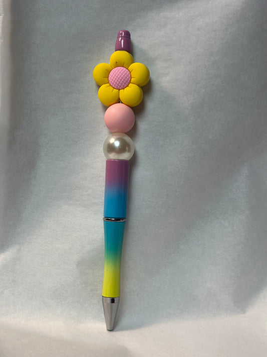 Yellow Flower Pen